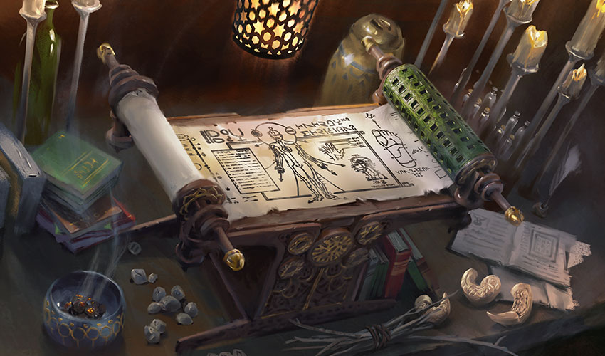 Pergaminho dos Mestres | Arte de: Lake Hurwitz